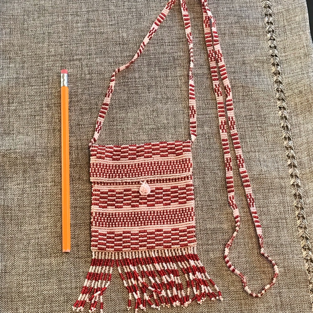 Beaded purse